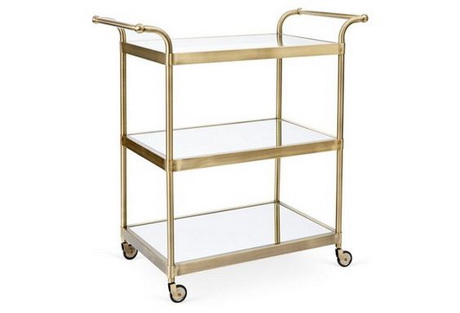 BC00016 Stainless steel bar cart