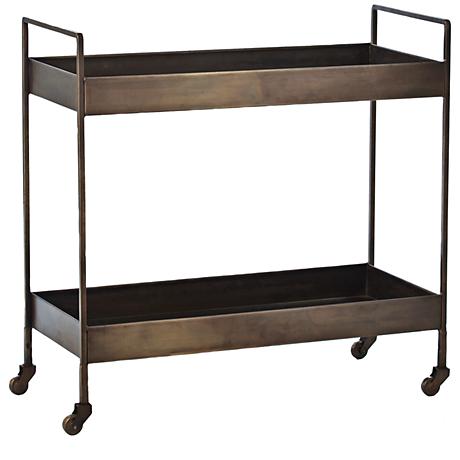 BC00021 Stainless steel bar cart