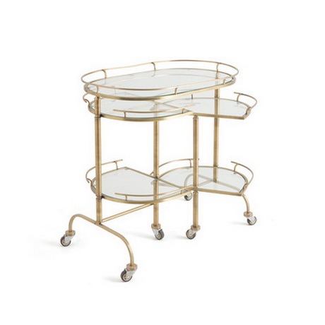 BC00065 SERVING FOOD TRAY BAR CART