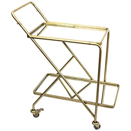 BC00068 SERVING FOOD TRAY BAR CART