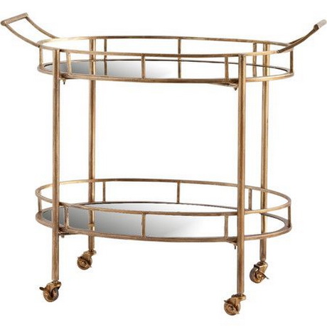 BC00076 SERVING FOOD TRAY BAR CART