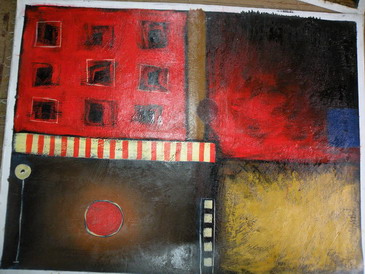 CA000017 Hand painted canvas arts