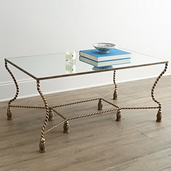 CT00021 modern stainless steel glass coffee table