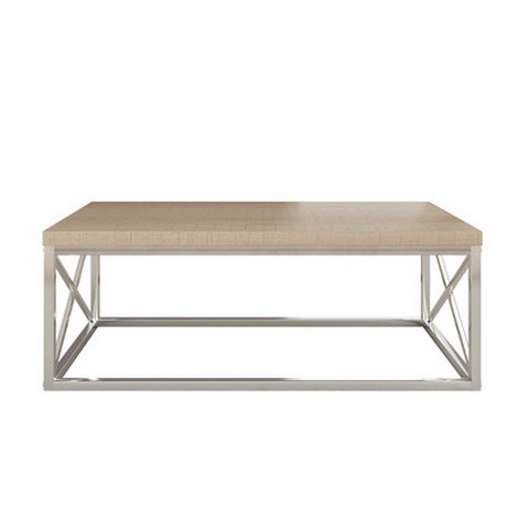 CT00033 modern stainless steel glass coffee table