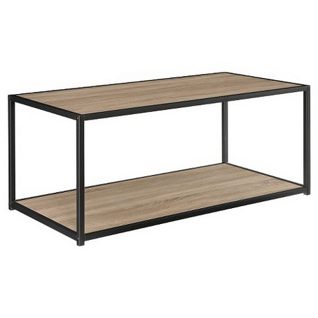 CT00049 glass top steel stainless base coffee table set