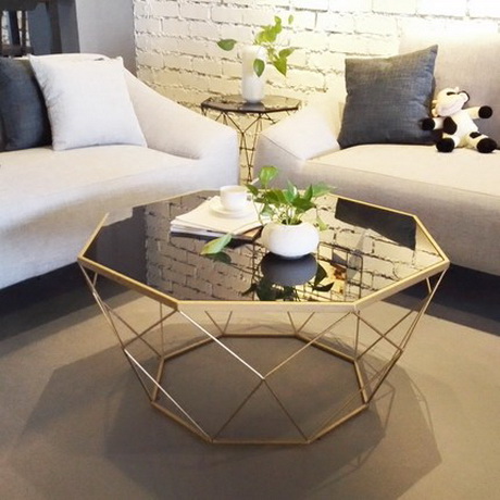 CT00062 best mirrored dining coffee table/end table