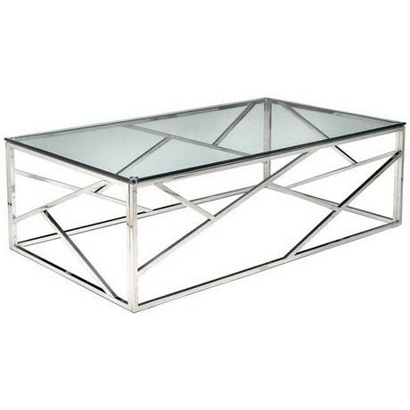 CT00161 tempered glass stainless steel gold end table for weddi