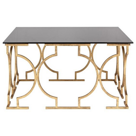 CT00168 tempered glass stainless steel gold end table for weddi