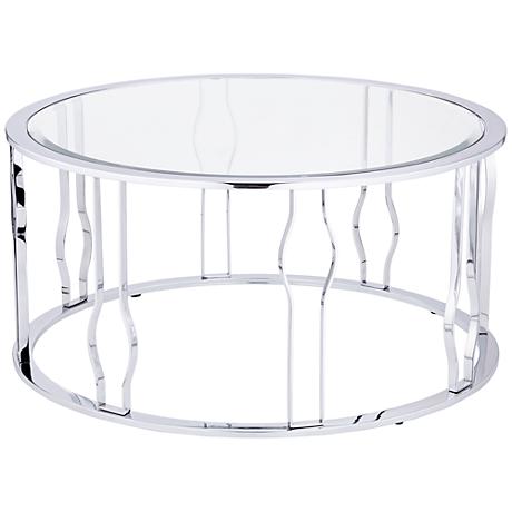 CT00173 tempered glass stainless steel gold end table for weddi