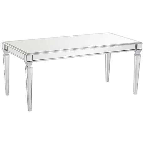 CT00177 tempered glass stainless steel gold end table for weddi