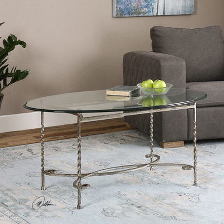 CT00211 tempered glass modern stainless steel coffee table