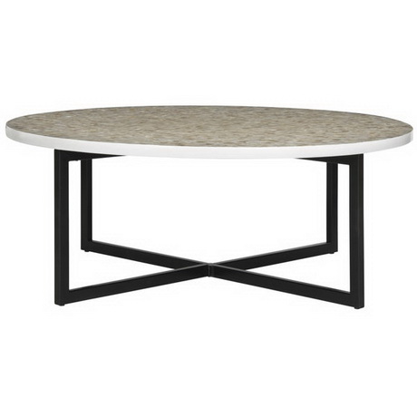 CT00219 tempered glass modern stainless steel coffee table