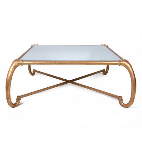 CT00231 tempered glass modern stainless steel coffee table