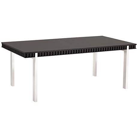 CT00237 tempered glass modern stainless steel coffee table