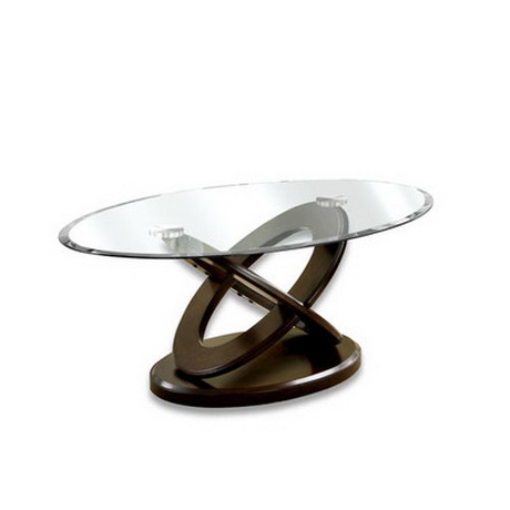 CT00261 event rental mirror glass table stainless steel modern