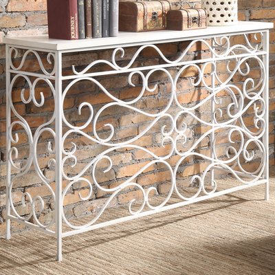 COT00145 mirrored console table