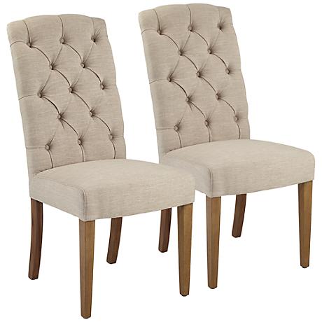 DC00019 Solid walnut wood polyester fabric dining chairs