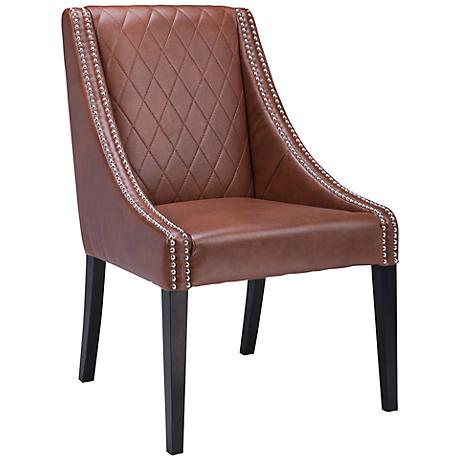 DC00022 Solid walnut wood polyester fabric dining chairs