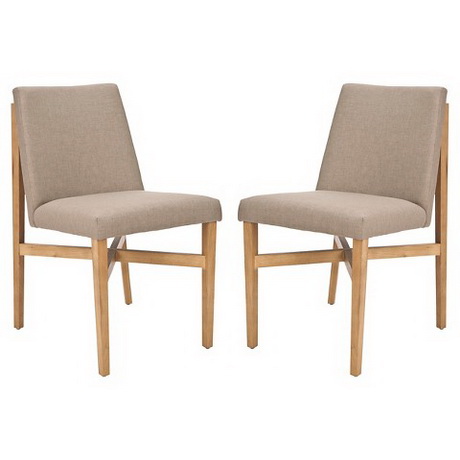 DC00032 High quality wood and polyester fabric dining chairs