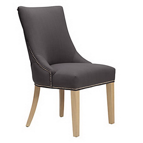 DC00033 High quality wood and polyester fabric dining chairs