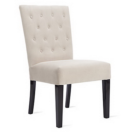 DC00040 High quality wood and polyester fabric dining chairs