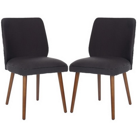 DC00074 High quality wood and polyester fabric dining chairs