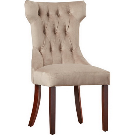 DC00079 High quality wood and polyester fabric dining chairs