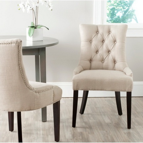 DC00080 High quality wood and polyester fabric dining chairs