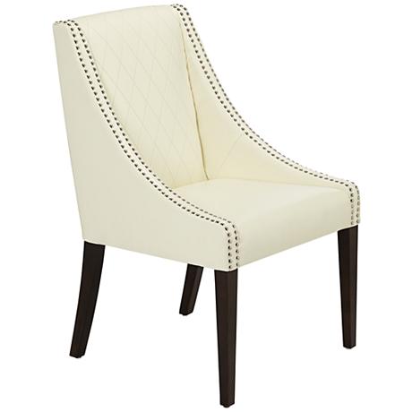 DC00089 High quality wood and polyester fabric dining chairs