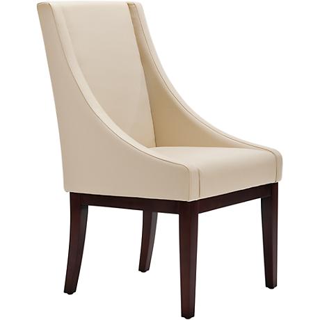 DC00095 High quality wood and polyester fabric dining chairs