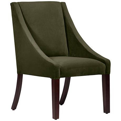 DC00097 High quality wood and polyester fabric dining chairs