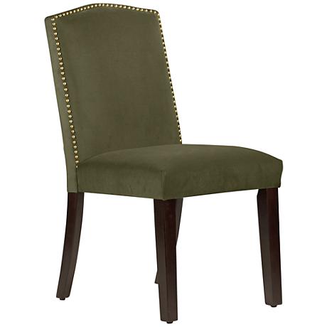 DC00110 High quality wood and polyester fabric dining chairs