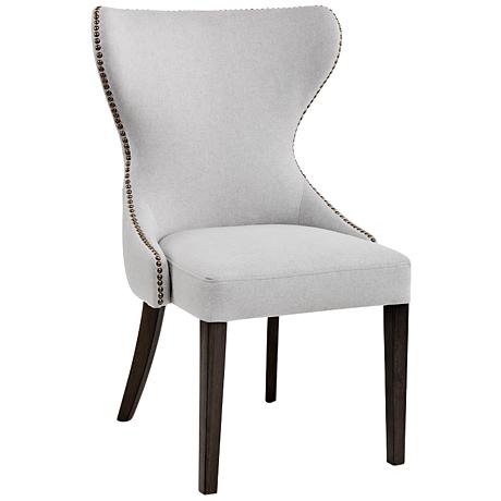 DC00113 High quality wood and polyester fabric dining chairs