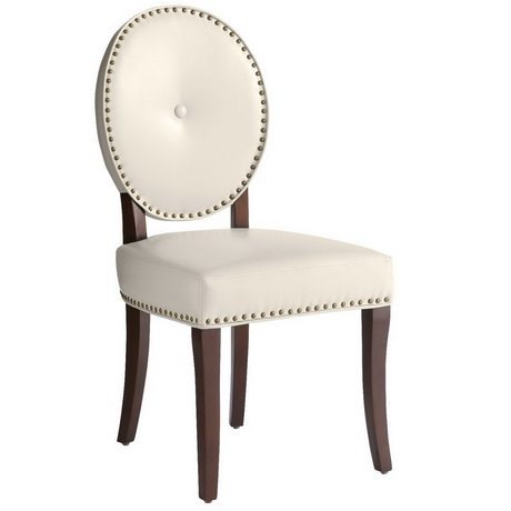 DC00116 High quality wood and polyester fabric dining chairs