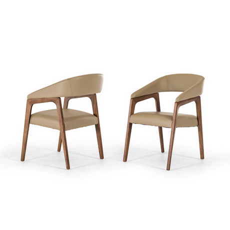 DC00120 High quality wood and polyester fabric dining chairs