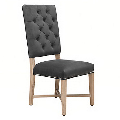 DC00122 High quality wood and polyester fabric dining chairs