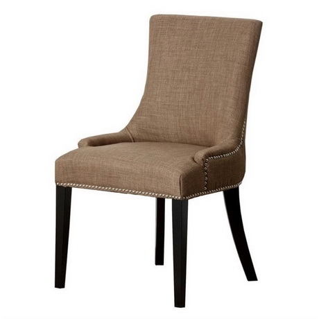 DC00131 High quality wood and polyester fabric dining chairs