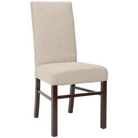 DC00134 High quality wood and polyester fabric dining chairs