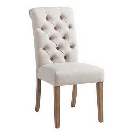 DC00137 High quality wood and polyester fabric dining chairs