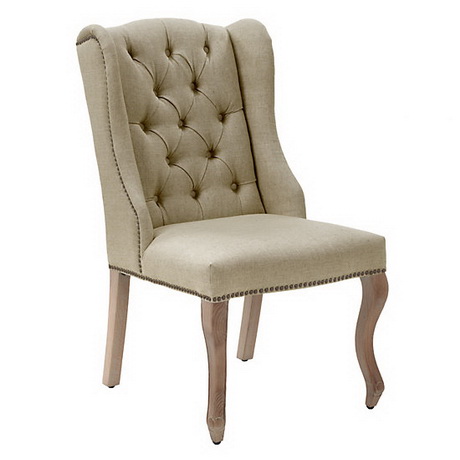 DC00139 High quality wood and polyester fabric dining chairs