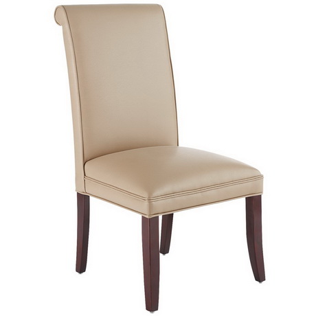 DC00142 High quality wood and polyester fabric dining chairs