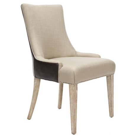 DC00151 High quality wood and polyester fabric dining chairs