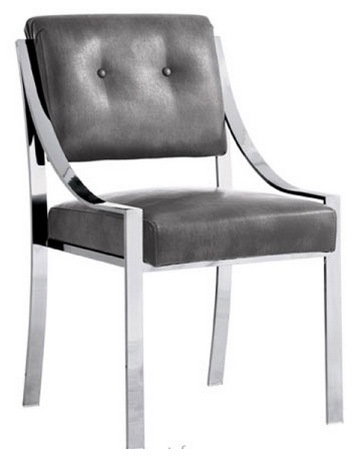 DC00160 High quality wood and polyester fabric dining chairs