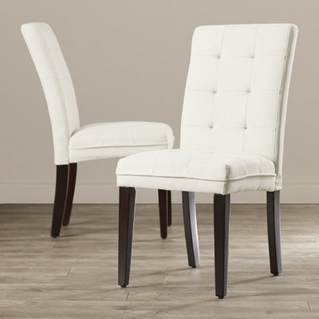 DC00163 High quality wood and polyester fabric dining chairs