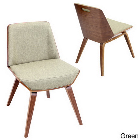 DC00168 High quality wood and polyester fabric dining chairs