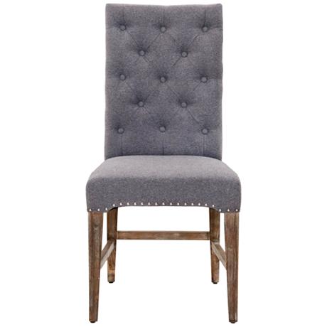 DC00186 High quality wood and polyester fabric dining chairs