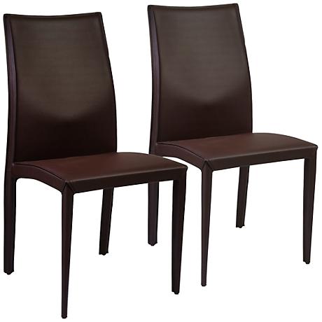 DC00203 High quality wood and polyester fabric dining chairs