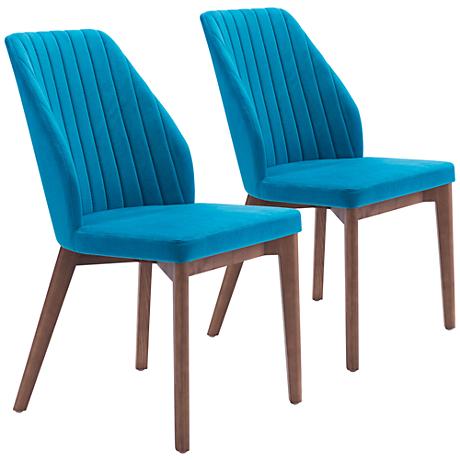 DC00234 High quality wood and polyester fabric dining chairs