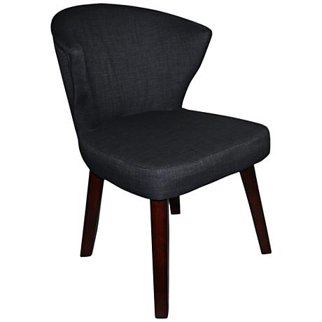 DC00235 High quality wood and polyester fabric dining chairs