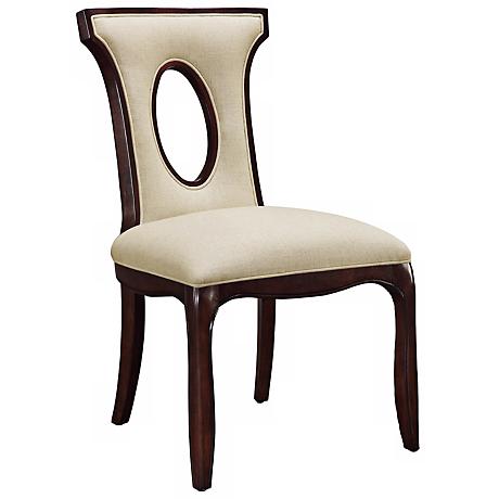 DC00245 High quality wood and polyester fabric dining chairs